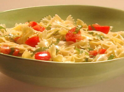 lemon basil pasta salad